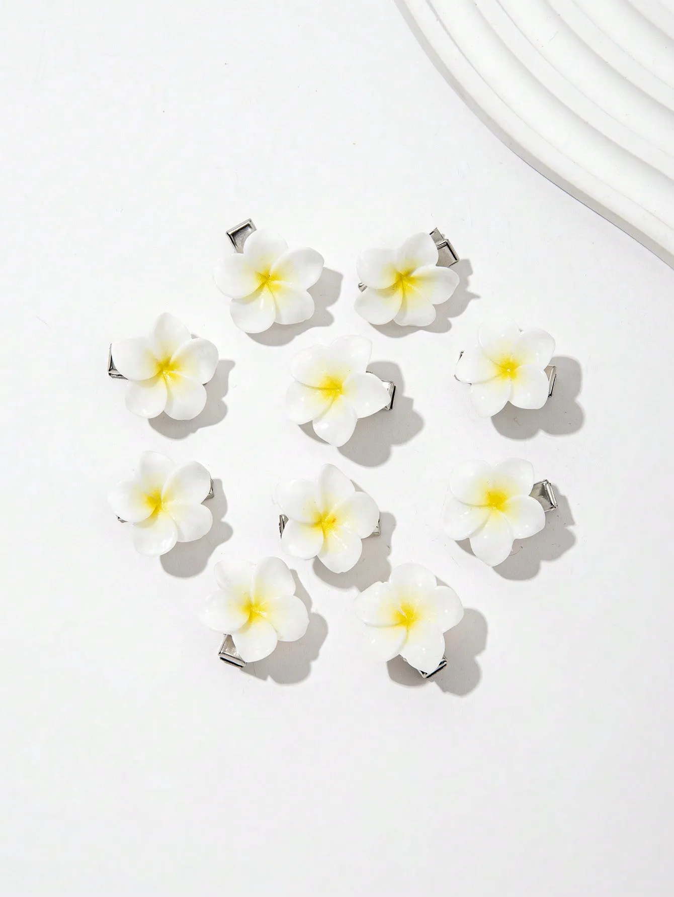 10pcs Daisy Sweet & Fresh Hair Accessories Flower Clips- FD ⚡