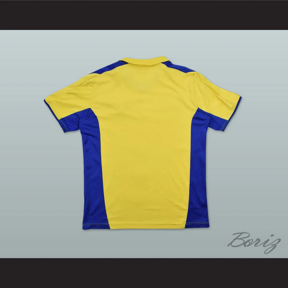 2008-2009 Style Ukraine National Team Home Yellow Soccer Jersey