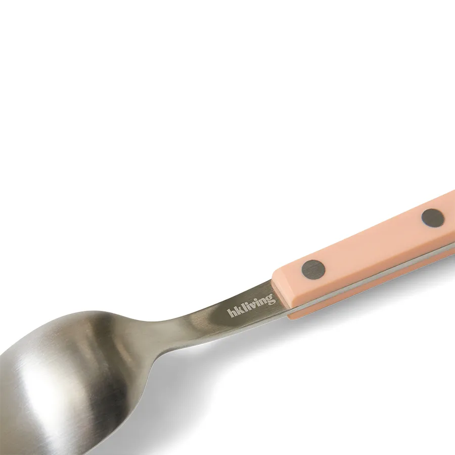 70s Cutlery Dessert Spoon Peach