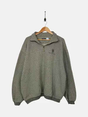 90's Tucson National Embroidered Vintage Quarterzip Sweatshirt Size L-XL