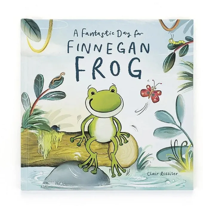 A Fantastic Day For Finnegan Frog Book  |  JellyCat