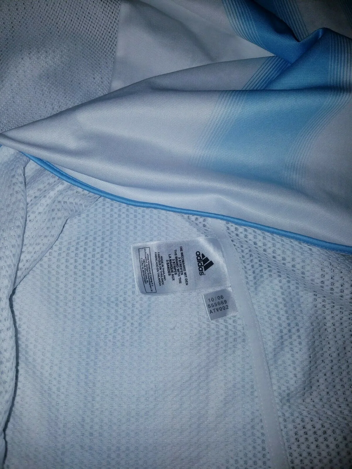 Aimar Argentina 2005 CONFEDERATIONS CUP MATCH WORN Jersey Camiseta L