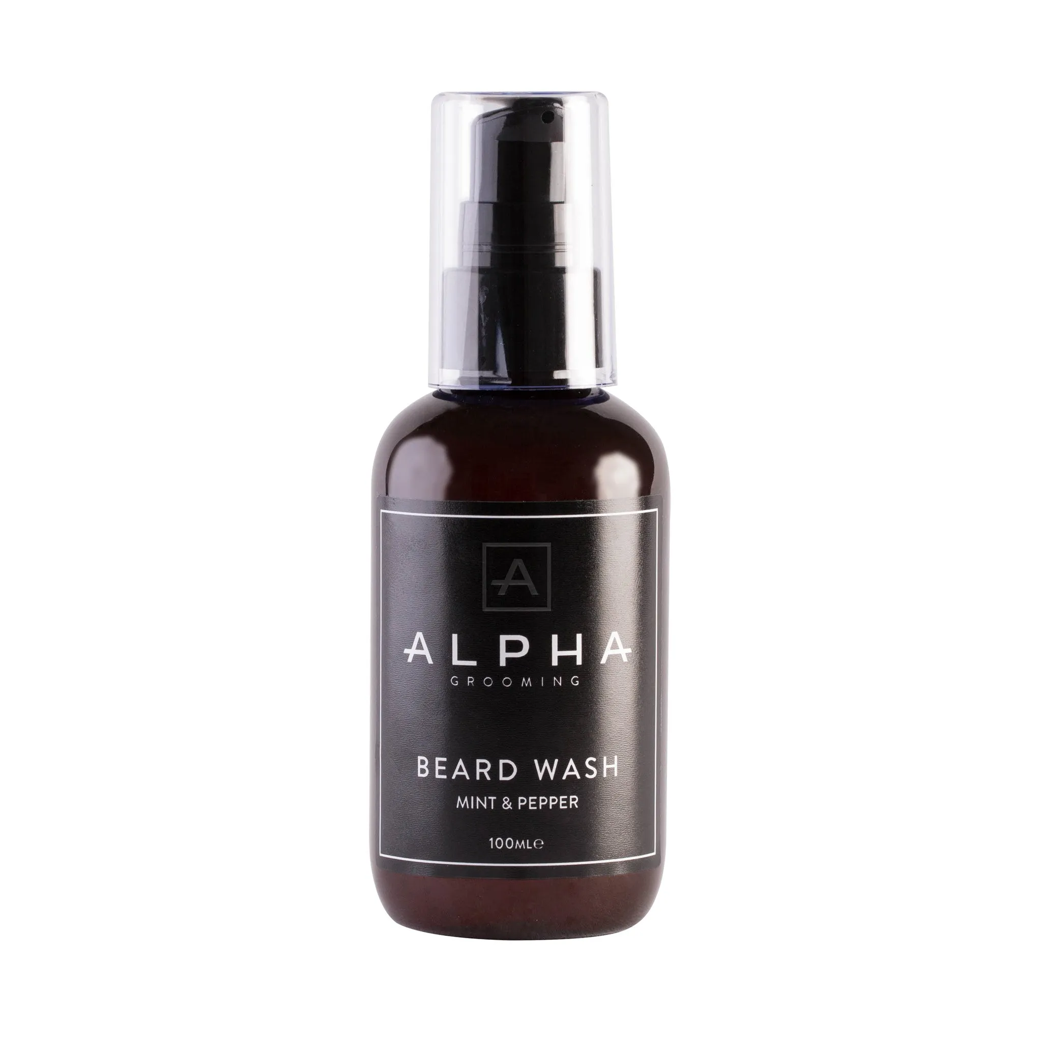 Alpha Grooming - Beard Wash, Mint and Pepper (100ml)