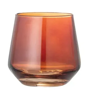 AMBER DRINKING GLASS
