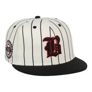 Birmingham Black Barons NLB Pinstripe Fitted Ballcap