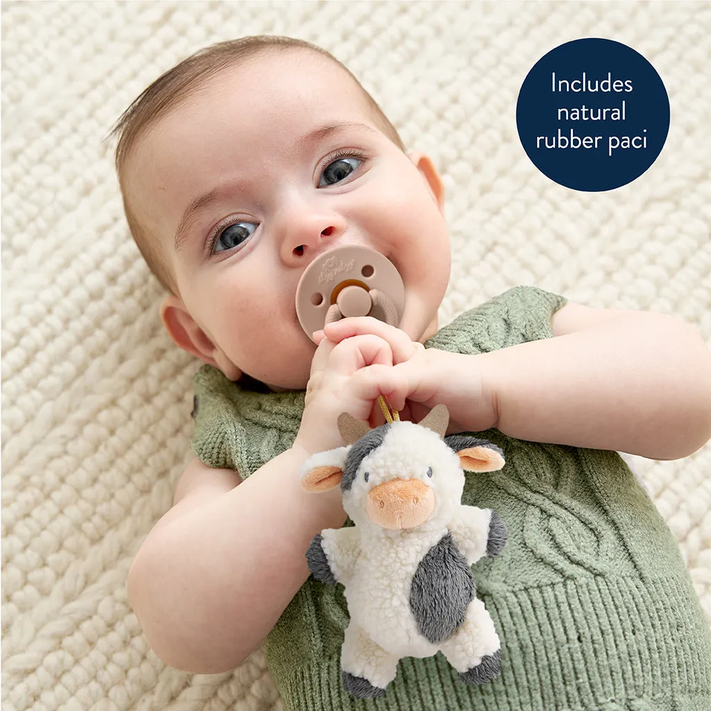 Bitzy Pal™ Natural Rubber Pacifier & Lovey