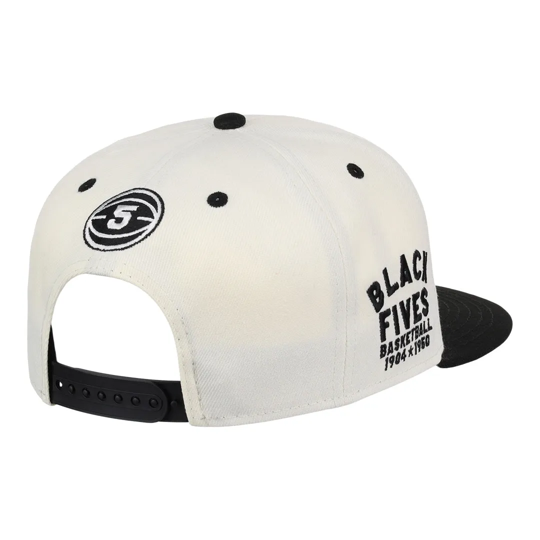 Black Fives Snapback Ballcap