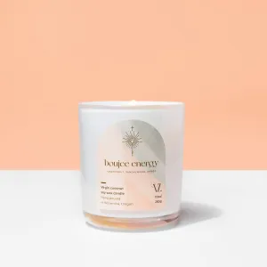 Boujee Energy | 10oz coconut soy wax iridescent candle