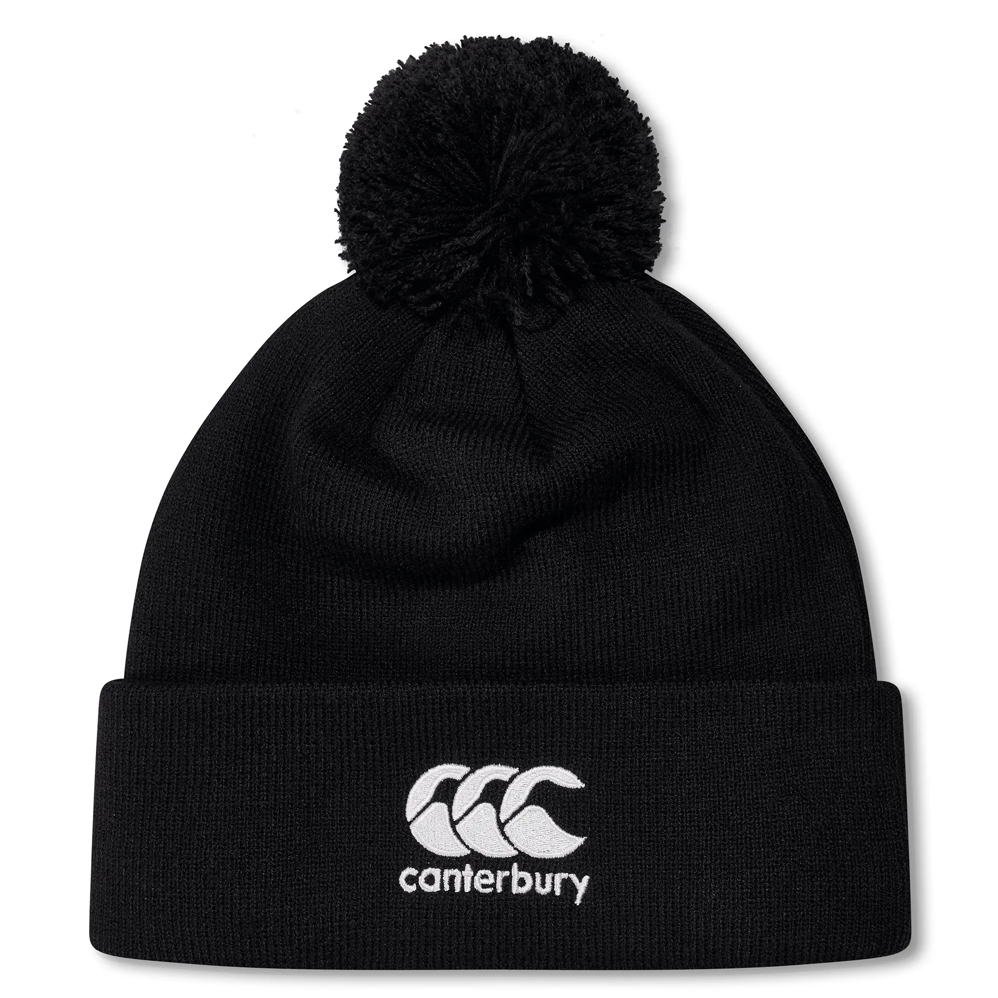 Brazil Shield Pom Pom Beanie