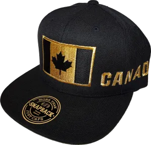 Canada Big Flag Snapback Black