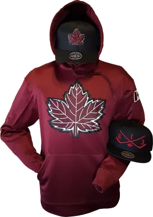 Canada Hoodie Mighty Maple Maroon