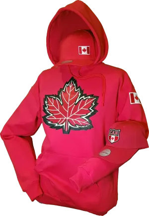 Canada Hoodie Mighty Maple Red