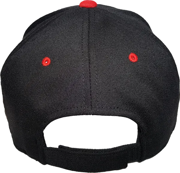 Canada Leaf Adjustable Cap Black and Red