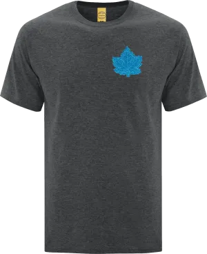 Canada Mighty Maple T-Shirt Dark Heather Blue Tonal