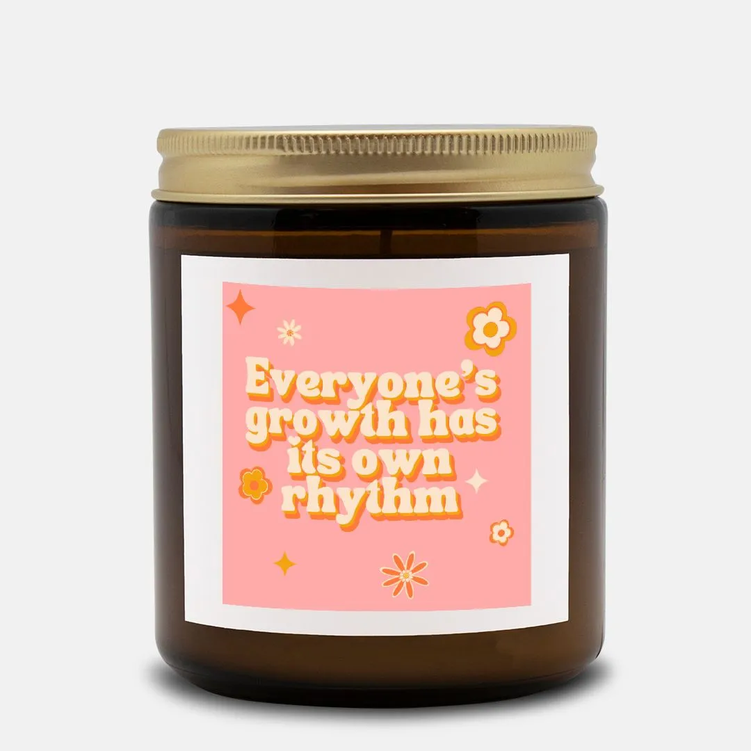 Candle Amber Jar 9oz
