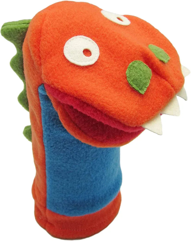 Cate and Levi - Fleece Puppet - Dinosaur