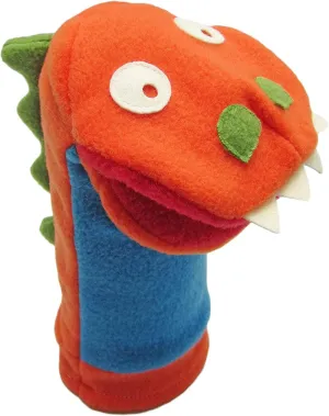 Cate and Levi - Fleece Puppet - Dinosaur