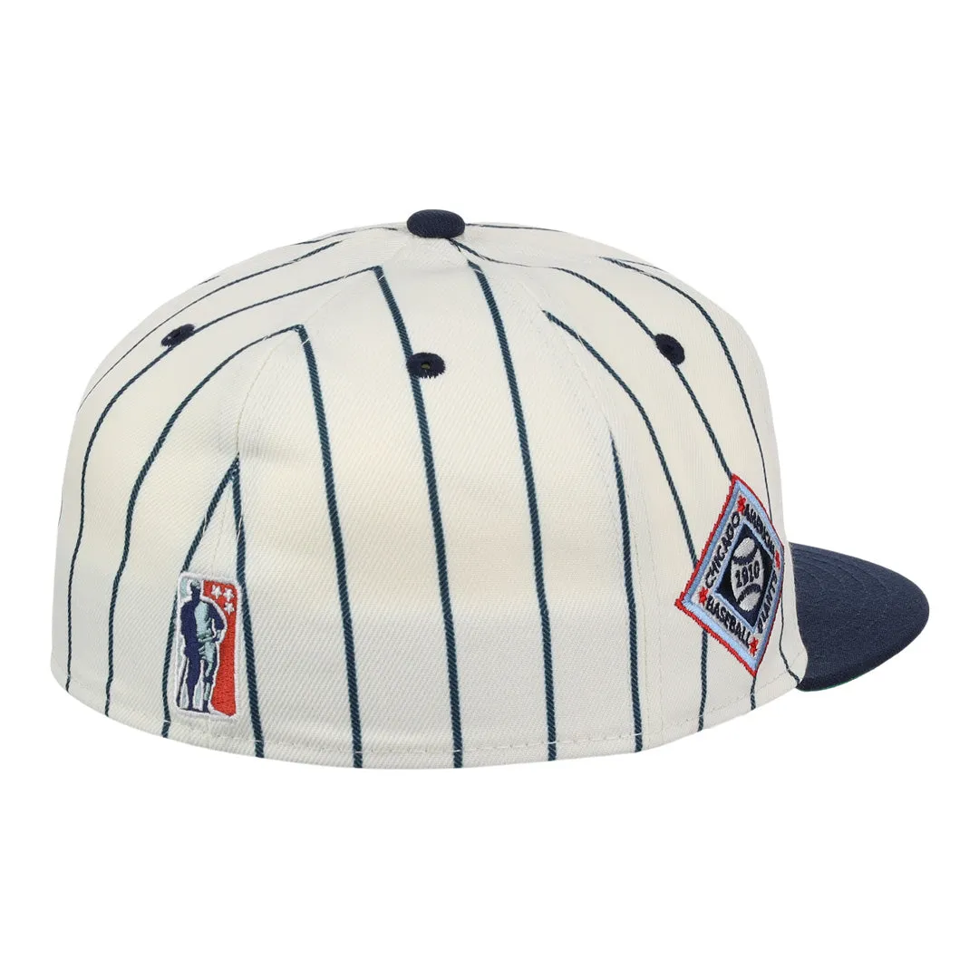 Chicago American Giants NLB Pinstripe Fitted Ballcap