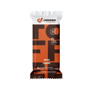 Cranked Energy Fresh Protein Bar Caramel Utoffeea Fudge 70 Grams