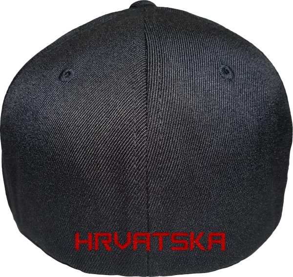 Croatia Cap Black FLEXFIT®