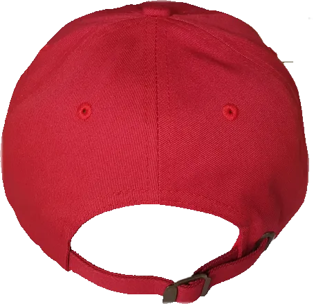 Croatia Shield Cap Adjustable Dad Hat Red