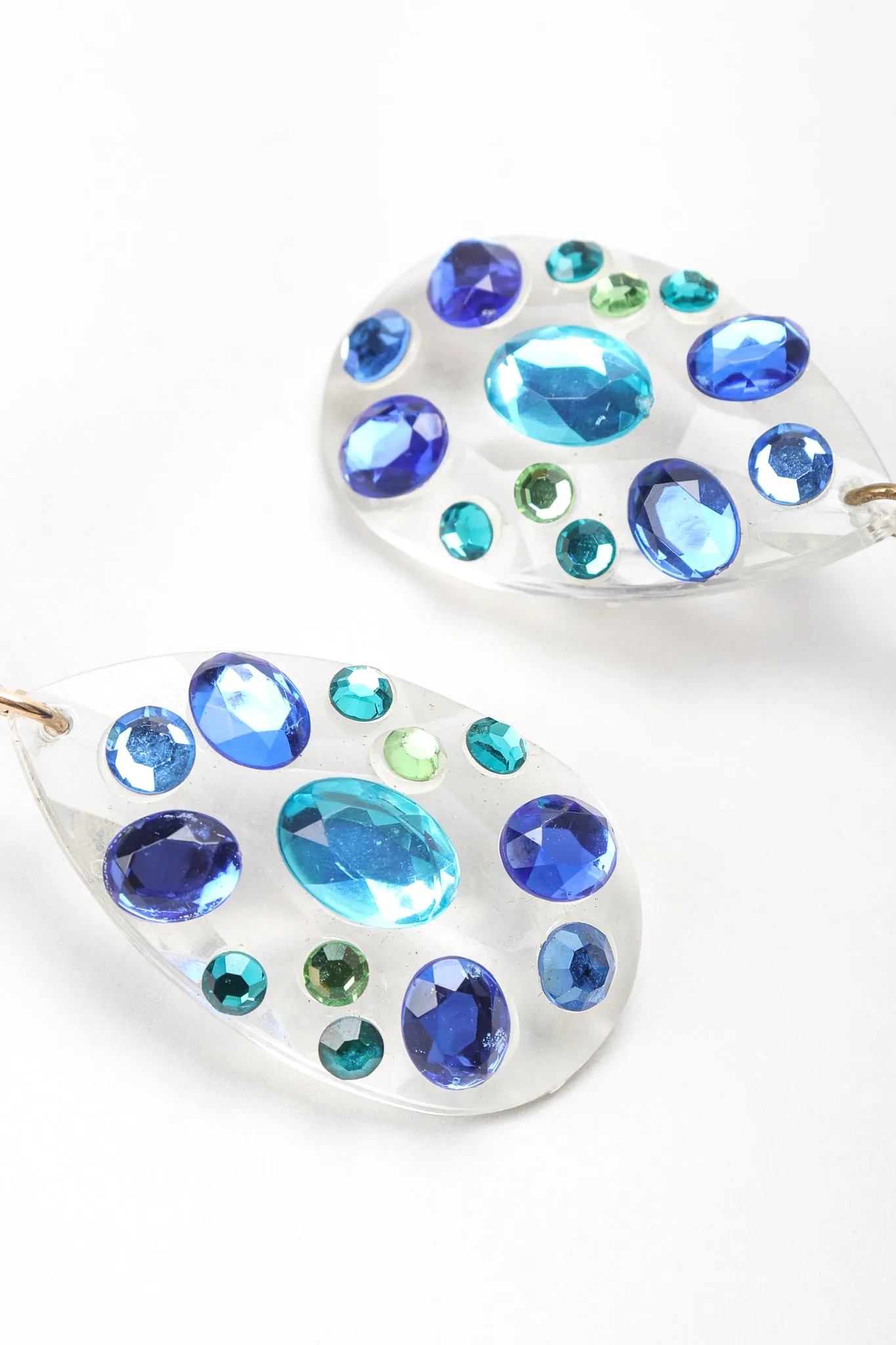 Crystal Star Drop Earrings