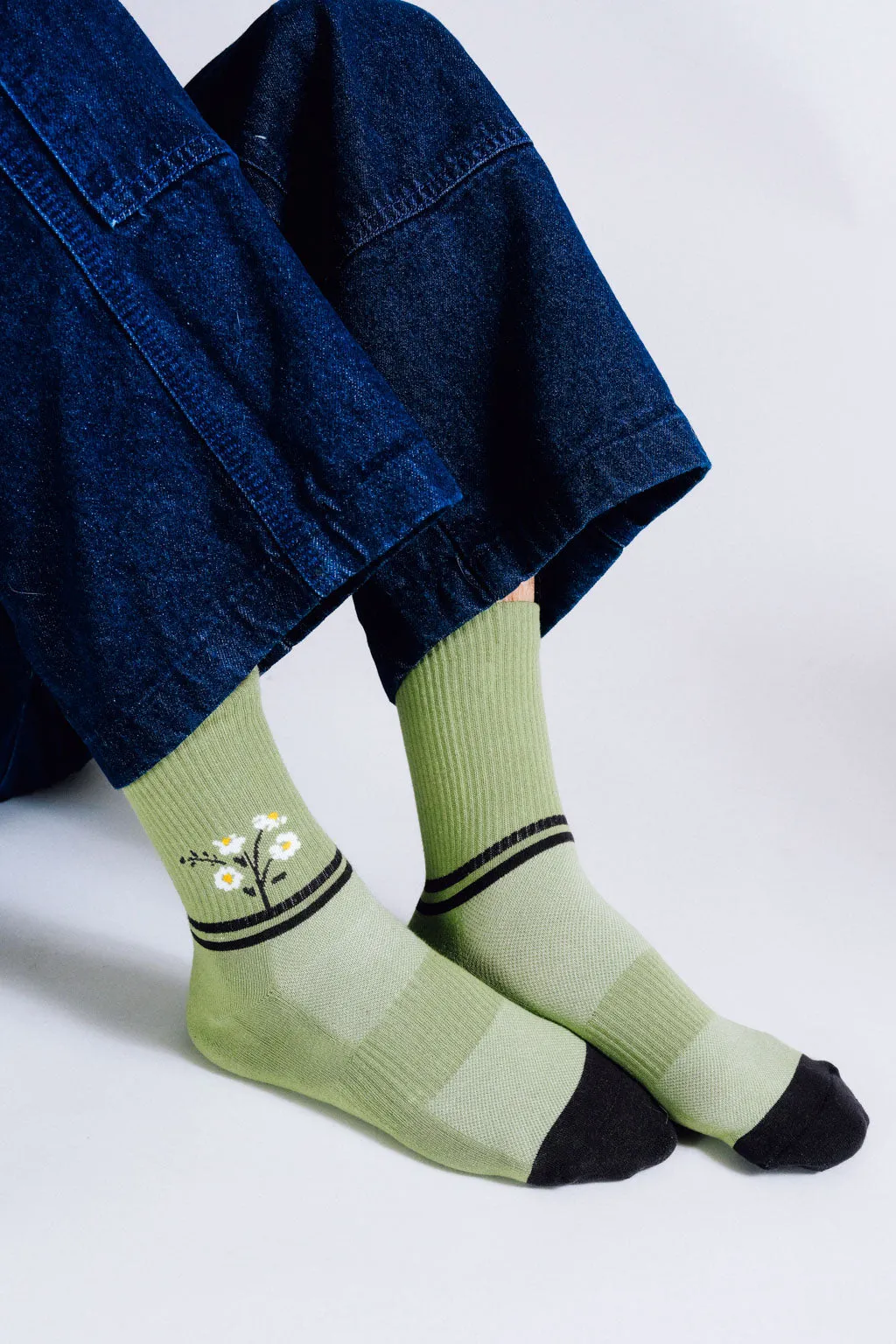 Daisy Crew Sock