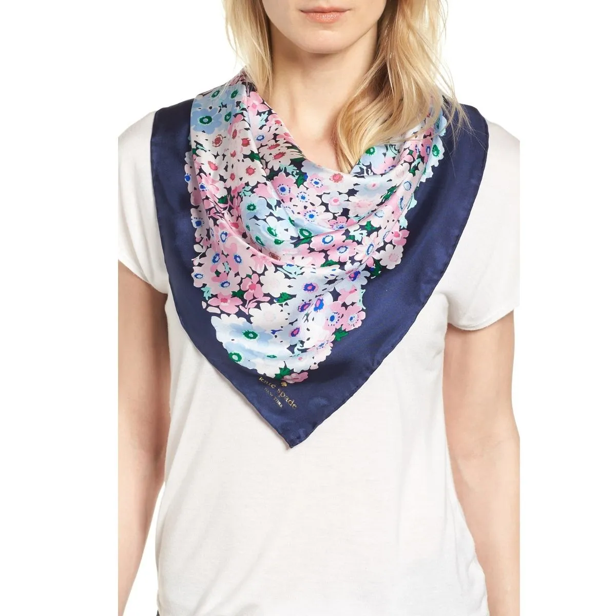 Daisy Garden Square Scarf