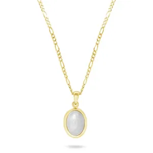 Dream Jadeite necklace in 14K Solid Gold