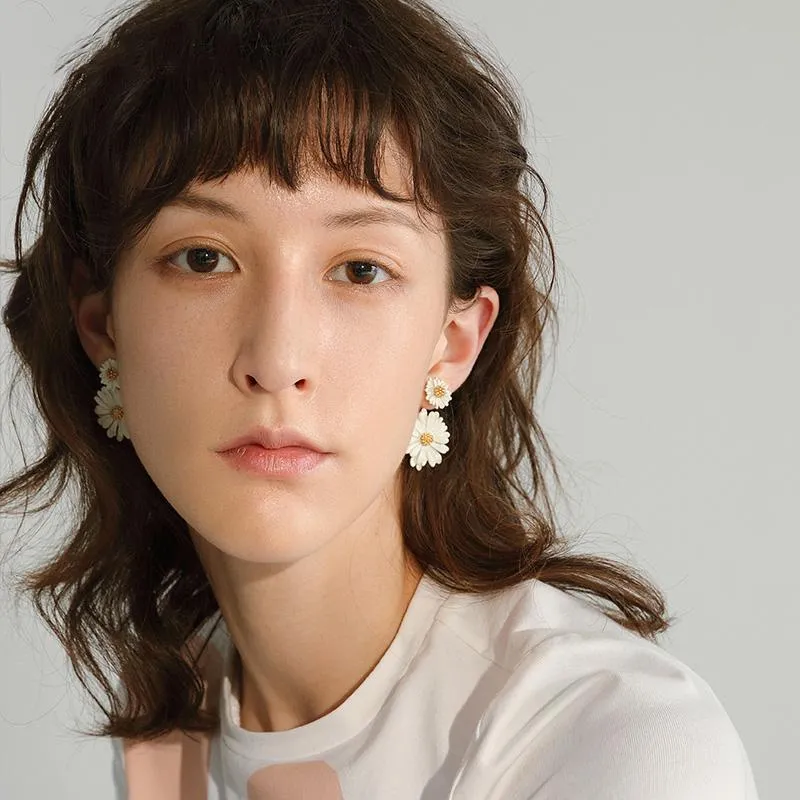 Fresh And Wild Daisy Earrings