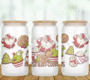 Fresh Baked Cookies Glass Can