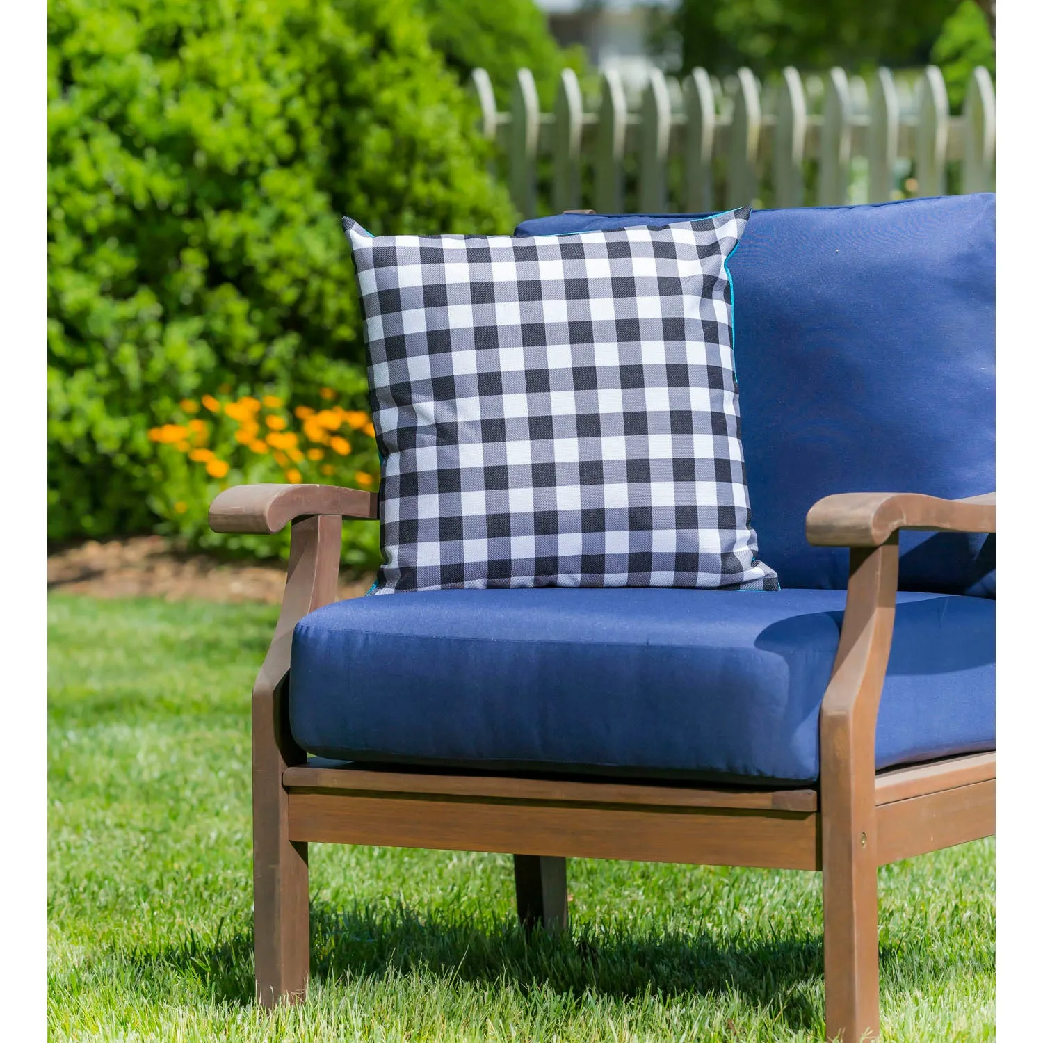 Gerbera Daisy Trio Interchangeable Pillow Cover,4plc442bl