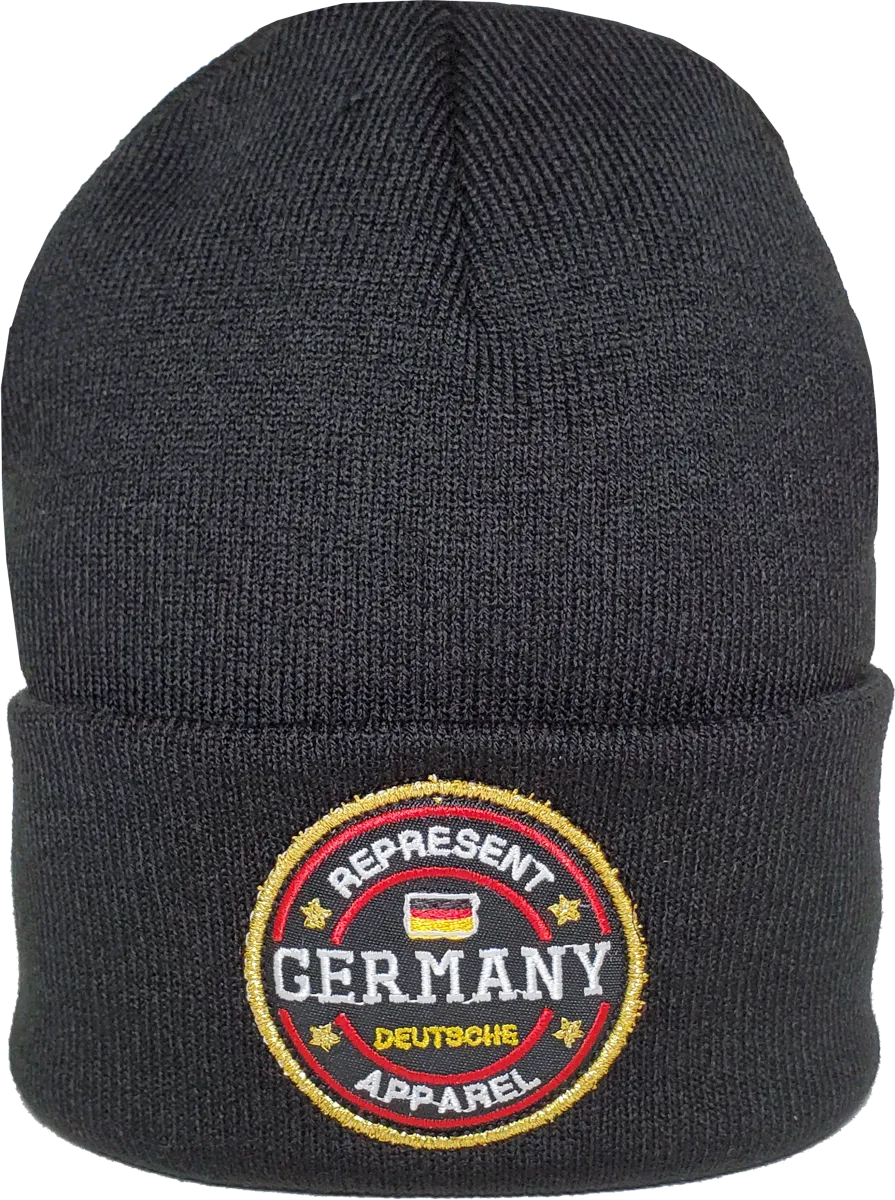 Germany Toque Benchmark Rib Knit Black
