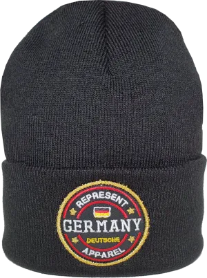 Germany Toque Benchmark Rib Knit Black