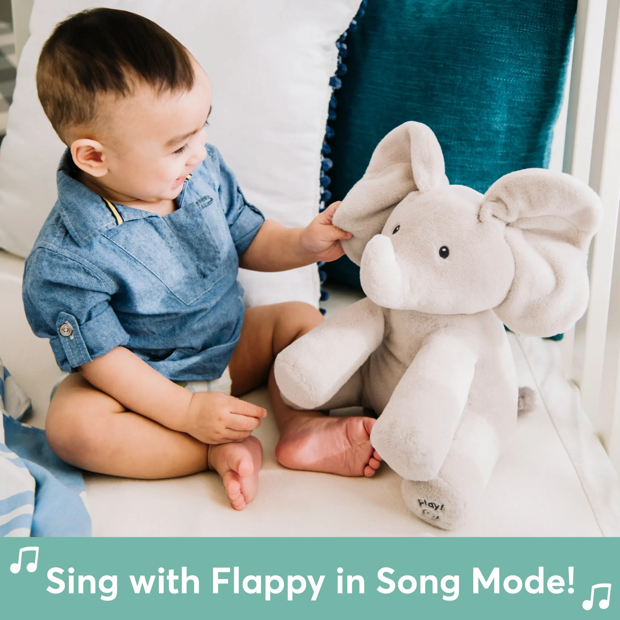 Gund 12" Animated Flappy the Elephant