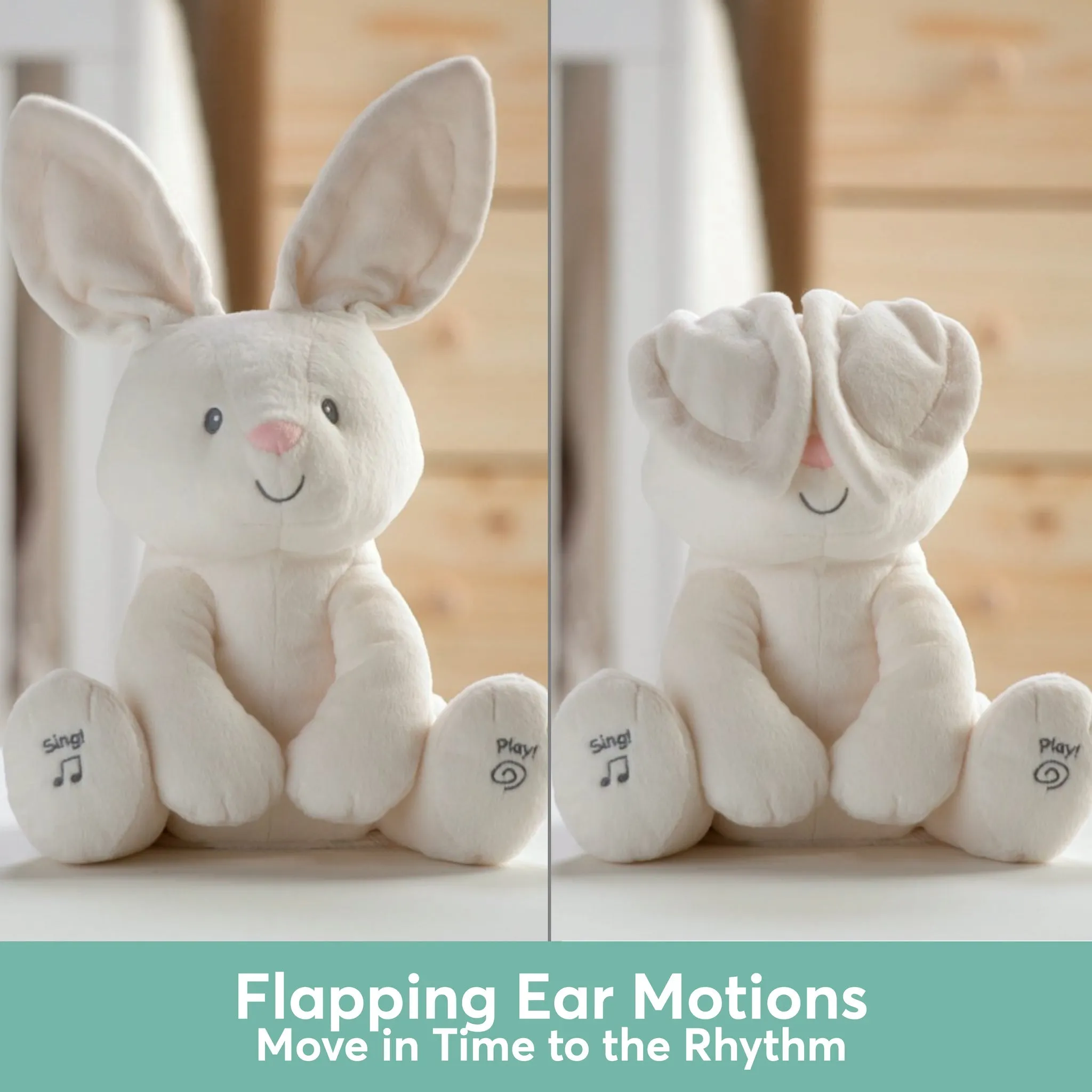Gund 12" Animated Flora The Bunny