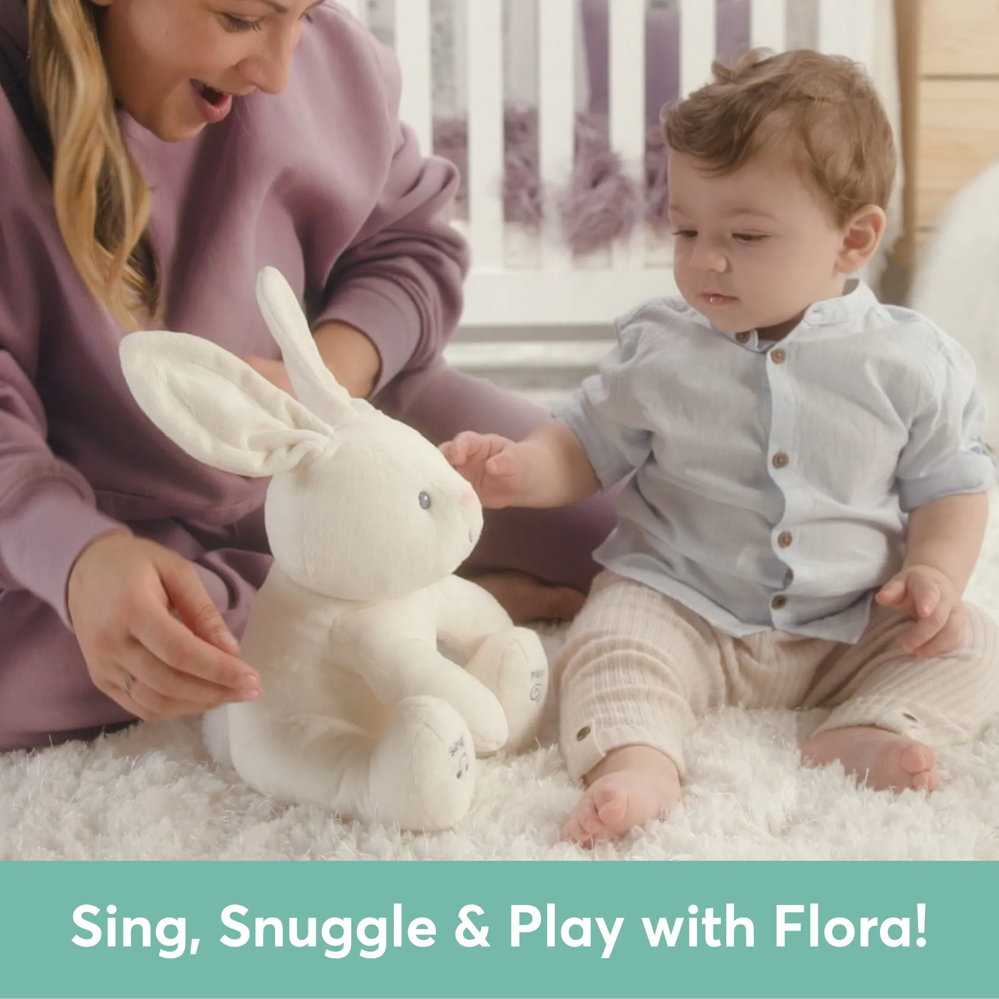 Gund 12" Animated Flora The Bunny