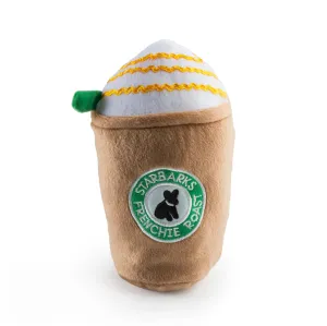 Haute Diggity Dog Starbarks Frenchie Roast Plush Toy with Straw - Large