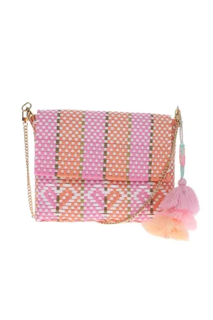 Heart Reflection Melon Rose Citron Clutch