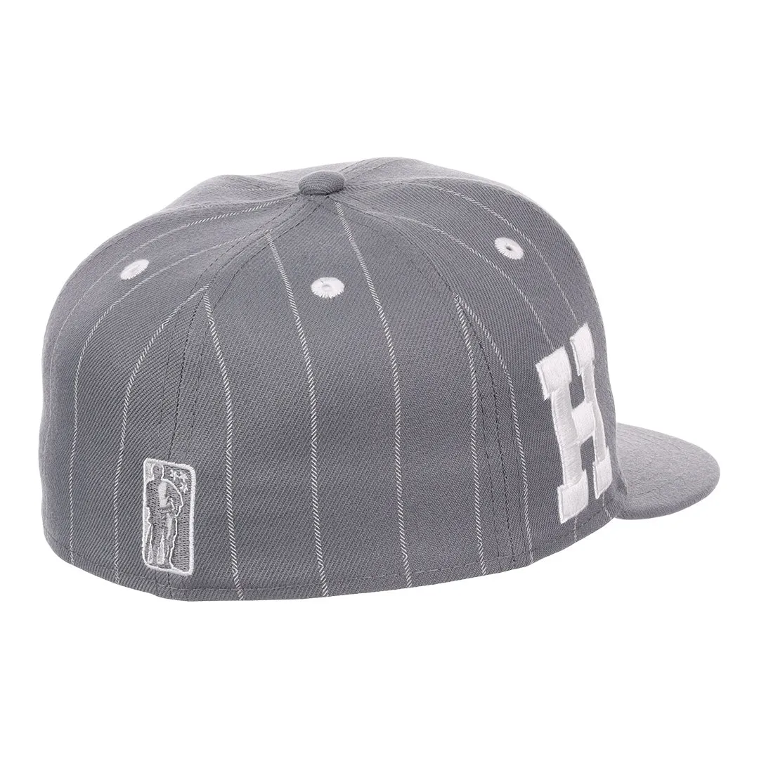 Homestead Grays NLB Black Pinstripe Fitted Ballcap
