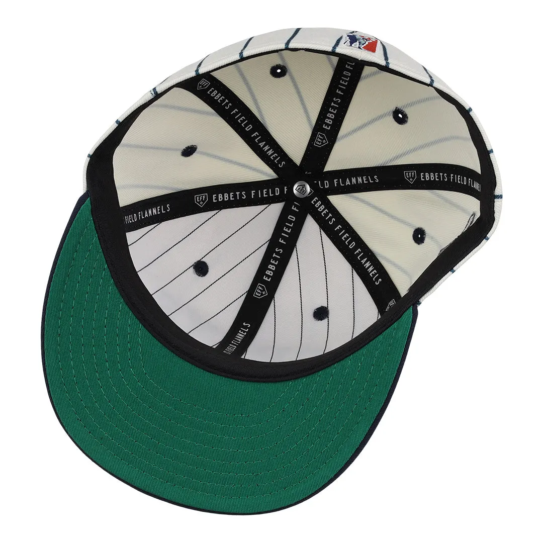 Homestead Grays NLB Pinstripe Fitted Ballcap