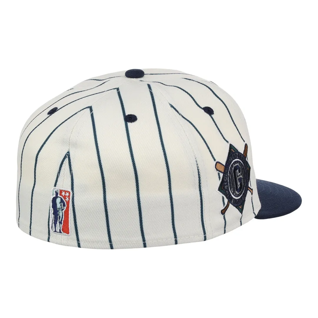 Homestead Grays NLB Pinstripe Fitted Ballcap