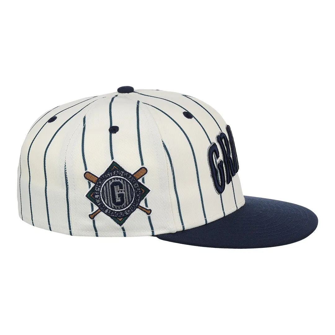 Homestead Grays NLB Pinstripe Fitted Ballcap