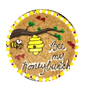 Honey Bunches of Love Custom Cookie Cake
