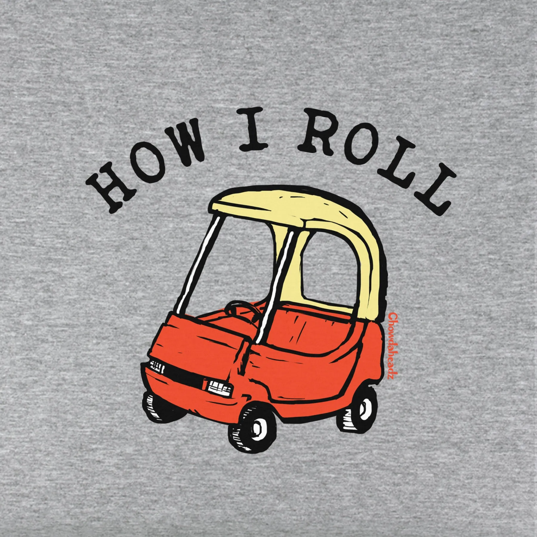 How I Roll Car Youth Hoodie