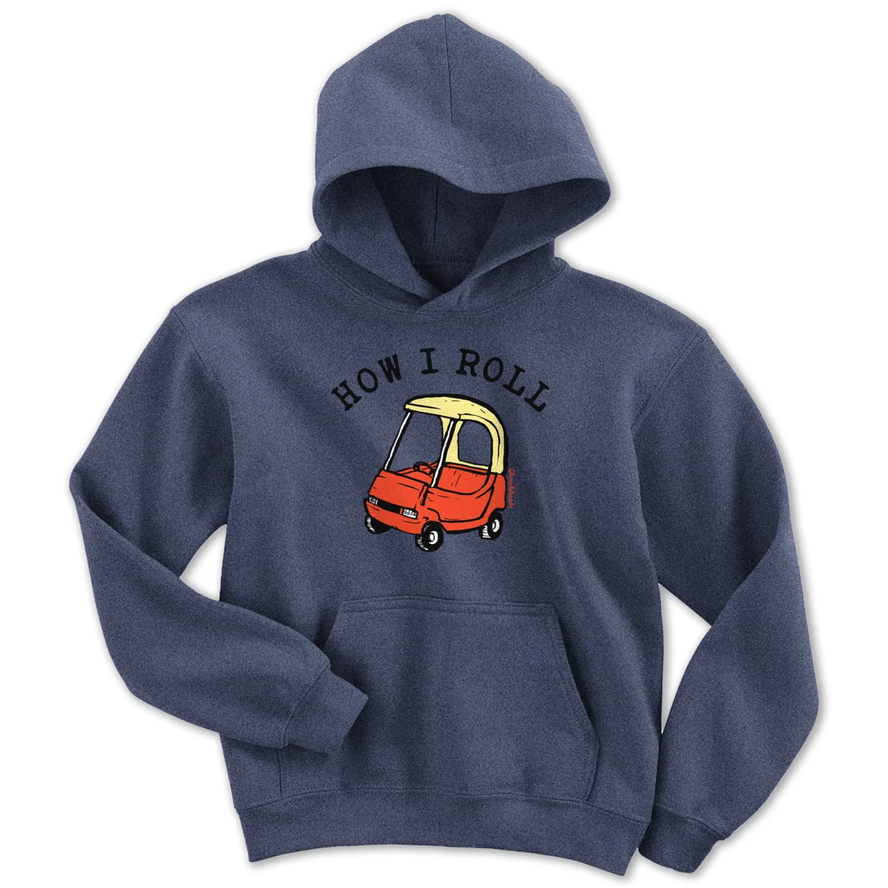 How I Roll Car Youth Hoodie