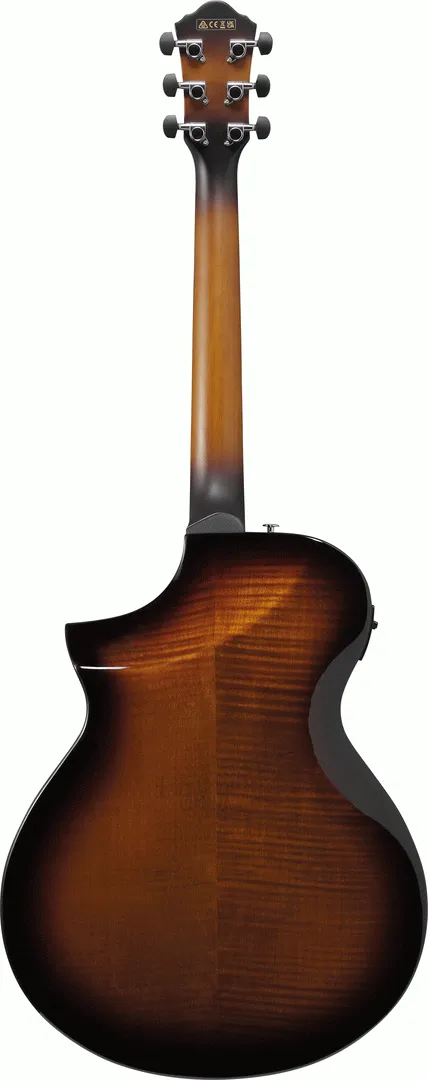 Ibanez AEWC400 Amber Sunburst High Gloss Acoustic Guitar