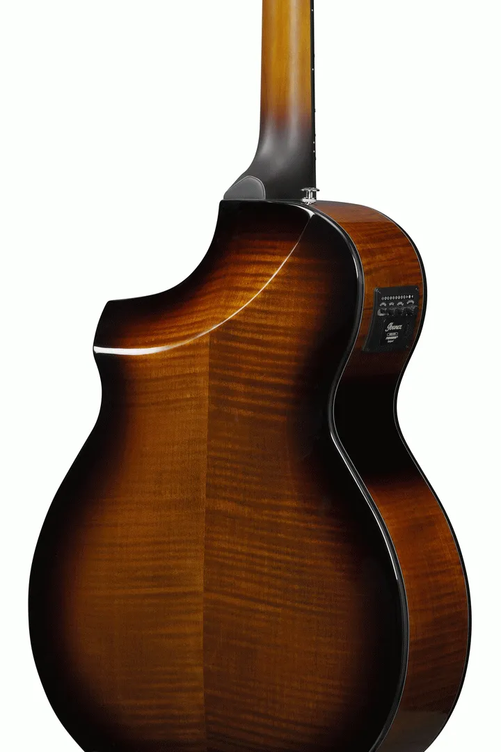 Ibanez AEWC400 Amber Sunburst High Gloss Acoustic Guitar