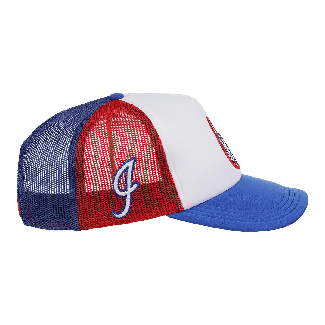 Indianapolis Indians EFF MiLB Vintage Foam Trucker