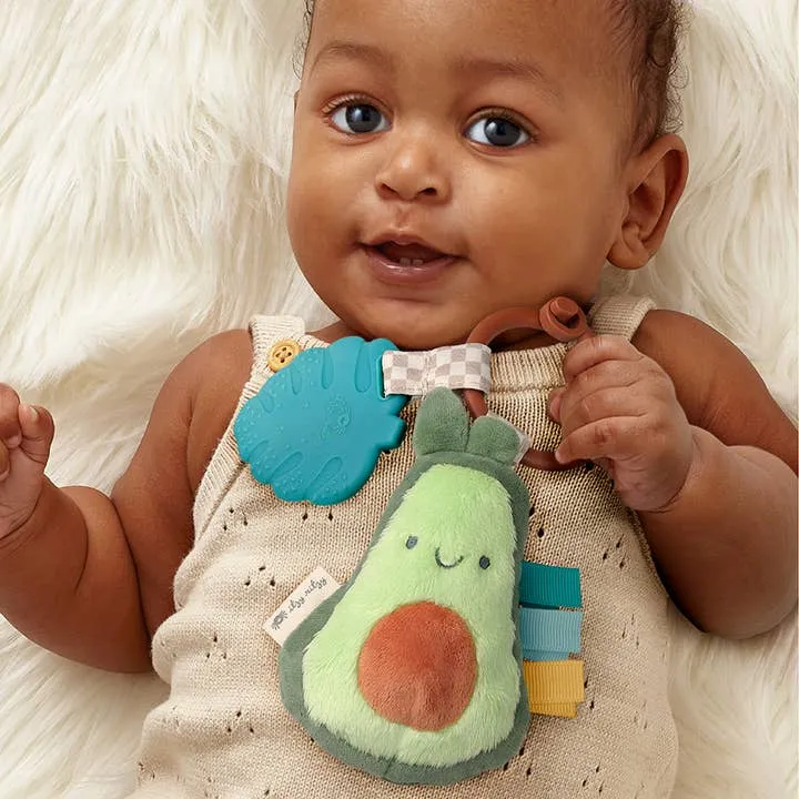 Itzy Ritzy Itzy Pal™ Plush   Teether - Avocado